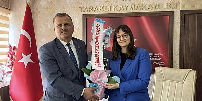 Muhtarlar  Kaymakam Senanur Tunalı’yı Ziyaret Etti