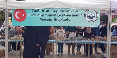 Öğrencilerden Filistin’e yardım Eli