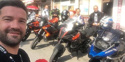 OMM Motosiklet Derneği grubu Taraklı İlçesini ziyaret etti
