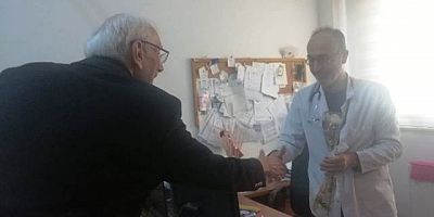 Özkaraman'dan Sağlık çalışanlarına ziyaret