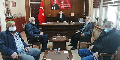 Saadet Partisi Kaymakamı Ziyaret Etti