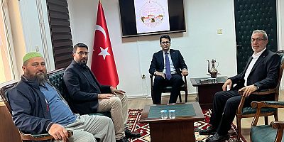 Saadet Partisi’nden Kaymakam Turgay Tarık’a Hayırlı Olsun Ziyareti