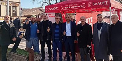 Saadet Partisi’nden Taraklı’da Üyelik Standı Çalışması
