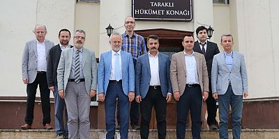 Sağlıkçılardan Taraklı ziyareti