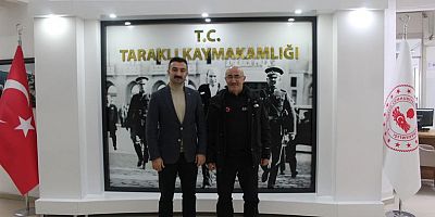 Sakarya AFAD İl Müdürü Bekir Şen, Taraklı Kaymakamı Burak Serttaş’ı Ziyaret Etti