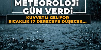 Sakarya için Kuvvetli Yağış Uyarısı