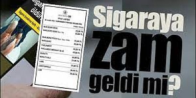 Sigaraya 5 lira zam geldi iddiası