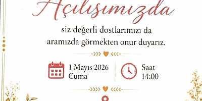 ŞİRİN ÇİÇEK EVİ TARAKLI’DA AÇILIYOR