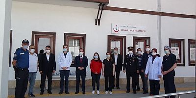 Sosyal mesafe içerisinde bayramlaşmalar gerçekleşti