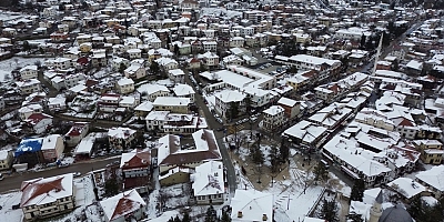 Taraklı 2026’ya Kar Altında Merhaba Dedi