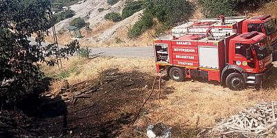 Taraklı Alballar Mahallesi'nde Ahşap Evde Yangın: Mahallede Panik Yaşandı