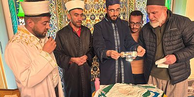 Taraklı Aşağı Camii’nde Sakal-ı Şerif Ziyareti