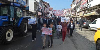 TARAKLI’DA 4 MART DÜNYA OBEZİTE GÜNÜ YÜRÜYÜŞ ETKİNLİĞİ (Videolu)