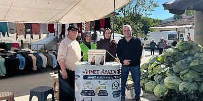 Taraklı’da Ahmet Ayaz İçin Umut Standı Kuruldu