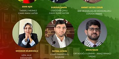 Taraklı’da Filistin için Direniş ve Dayanışma Gecesi Düzenlenecek