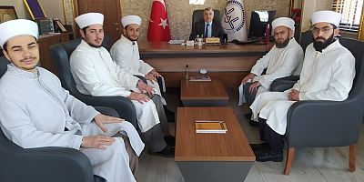Taraklı’da Göreve Başlayan İmamlar İlçe Müftüsü İhsan Kurt Tarafından Kabul Edildi