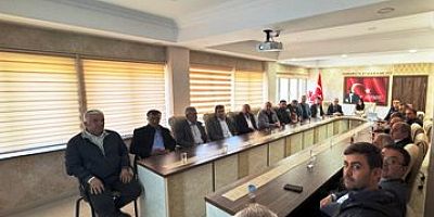 Taraklı’da Muhtarlar ve Daire Amirleri Toplantısı Gerçekleştirildi