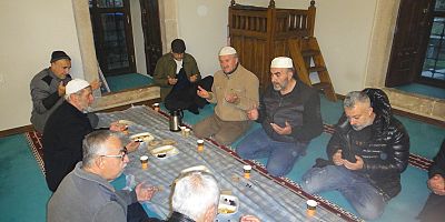 TARAKLI’da YUNUSPAŞA CAMİİ’NDE CUMARTESİ SABAHI BULUŞMASI