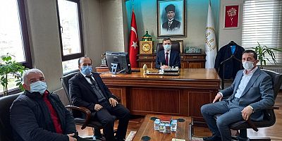 Taraklı Hacı Yakup Köyü Kültür ve Yardımlaşma Derneği , Kıran Camii ve Kuran Kursu Yaptırma ve Yaşatma Derneği’nden İl Müftüsüne ziyaret