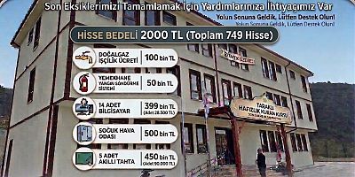 Taraklı Hafızlık Kur’an Kursu Tamamlanıyor