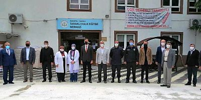 TARAKLI HALK EĞİTİM MERKEZİ YIL SONU SERGİSİ AÇILDI
