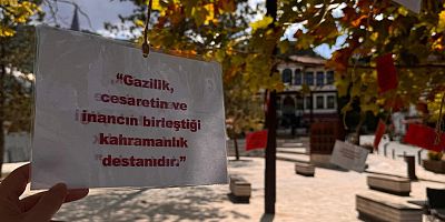 Taraklı İlçe Halk Eğitim Müdürlüğü, 19 Eylül Gaziler Günü etkinlik düzenledi