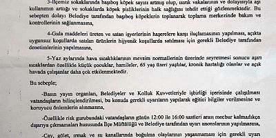TARAKLI İLÇE HIFZISIHHA KURULUNDA ÖNEMLİ KARARLAR