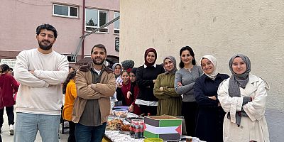 Taraklı İmam Hatip Ortaokulu’ndan “ÇEDES Gazze İçin Seferber” Kermesi