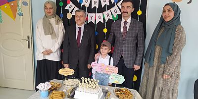 Taraklı Kaymakamı Burak Serttaş 4-6 yaş Kur'an Kursunu ziyaret etti.