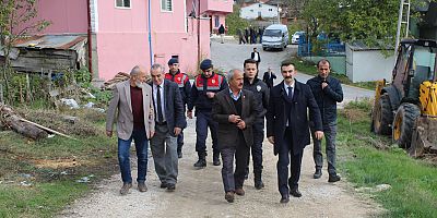 Taraklı Kaymakamı Burak Serttaş Her fırsatta Mahalle Ziyaretlerine Devam Ediyor