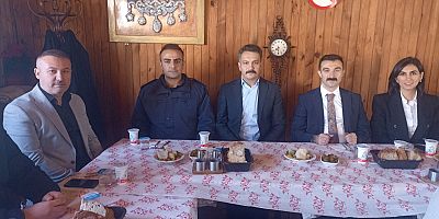 Taraklı Kaymakamı Burak Serttaş ve Eşi Gökçe Serttaş'a Veda Yemeği