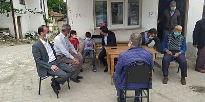 Taraklı Kaymakamı Levent Küçük Akçapınar Mahallesini ziyaret etti.