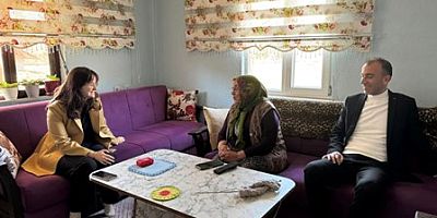 Taraklı Kaymakamı Senanur Tunalı, Hane Ziyaretlerinde Bulundu