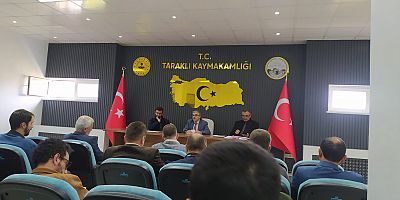 Taraklı Müftülüğü Ekim Ayı Personel Toplantısı Gerçekleşti