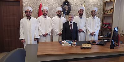 TARAKLI MÜFTÜSÜ İHSAN KURT İLÇEYE YENİ ATANAN DİN GÖREVLİLERİNİ MAKAKAMINDA KABUL ETTİ