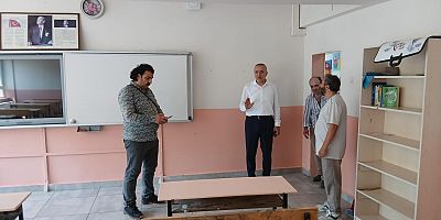 Taraklı Ortaokulu’nda Yeni Eğitim-Öğretim Yılı Hazırlıkları Yerinde İncelendi
