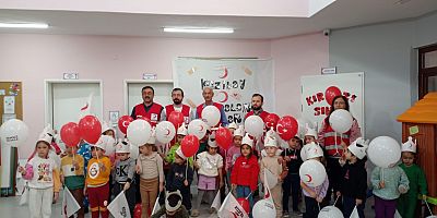 Taraklı Zübeydehanım Anaokulu’nda “Kızılay Haftası” Kutlandı.