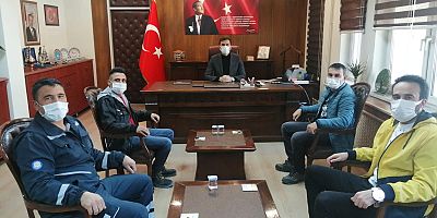 Taraklıspor'dan Kaymakam'a Ziyaret