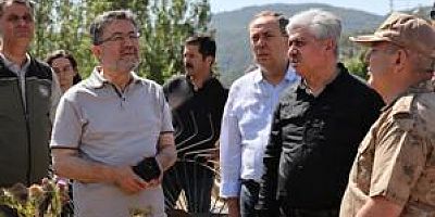 Tarım ve Orman Bakanı İbrahim Yumaklı,Taraklı'da