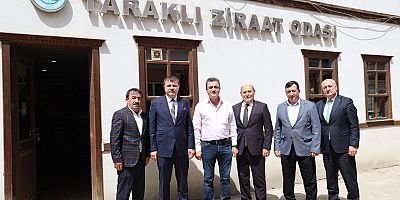Ticaret Borsası'n dan Taraklı Ziraat Odasına Ziyaret