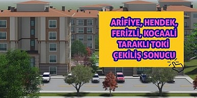 TOKİ Sosyal Konut Kura Çekimi Sonucu