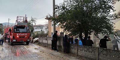 Ulucami Mahallesi’nde Çıkan Yangında Maddi Hasar Oluştu