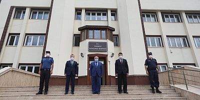 Vali Nayır Taraklı’ya Veda Ziyaretinde Bulundu