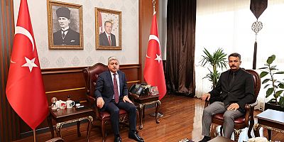 Vali Rahmi Doğan, Taraklı Belediye Başkanı İbrahim Pilavcı’yı Makamında Kabul Etti