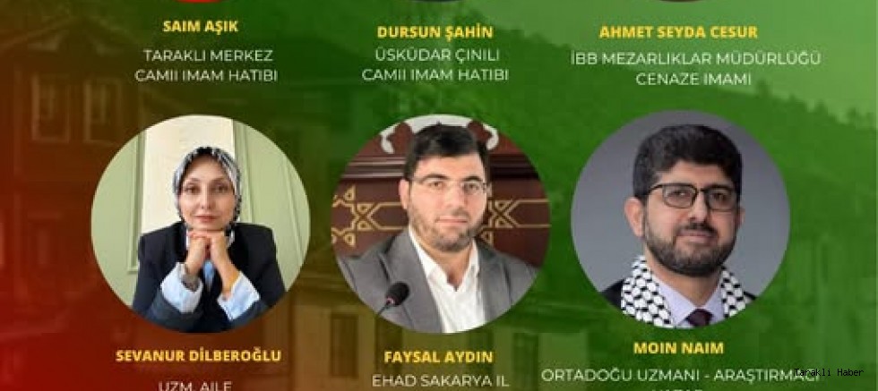 Taraklı’da Filistin için Direniş ve Dayanışma Gecesi Düzenlenecek