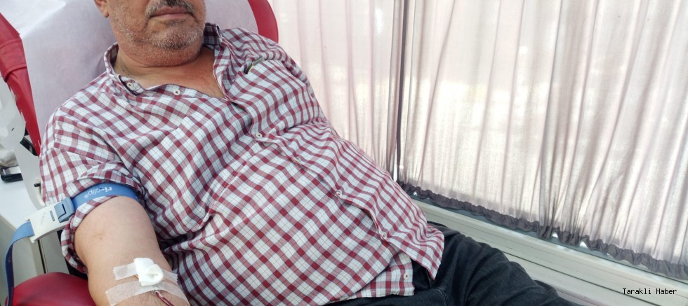 Taraklı'da Kızılay'dan Kan Bağışı Etkinliği