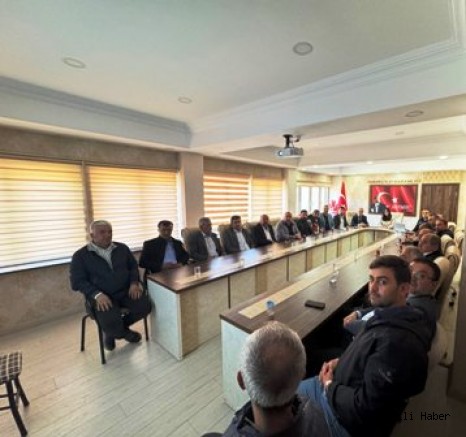 Taraklı’da Muhtarlar ve Daire Amirleri Toplantısı Gerçekleştirildi