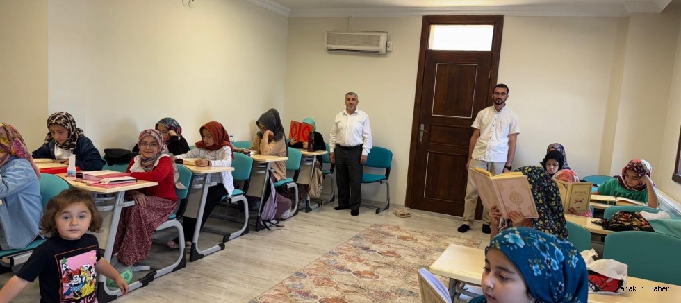 Taraklı’da Yaz Kur’an Kursları Tüm Hızıyla Devam Ediyor