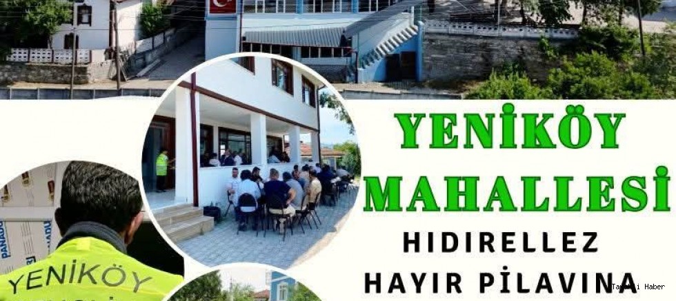 Taraklı Yeniköy Mahallesi’nde Geleneksel Hıdırellez Hayır Pilavı Etkinliği