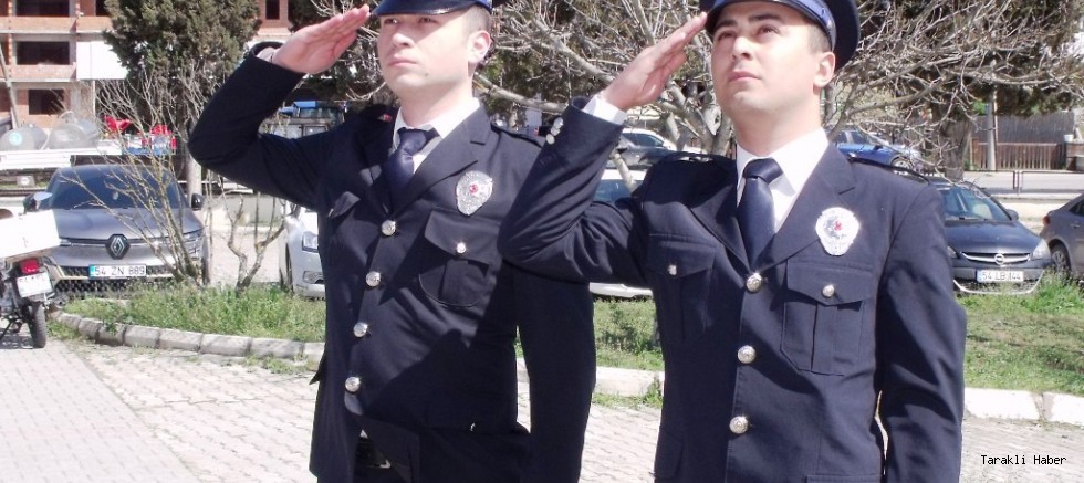Türk Polis Teşkilatı’nın 180. Kuruluş Yıldönümü Taraklı’da Törenle Kutlandı